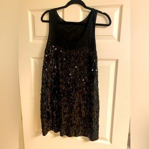 Sparkle and shine black dress